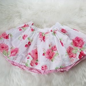 Janie and Jack Floral Skirt